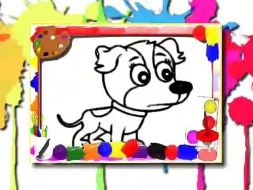 Dogs Coloring Book — безплатна онлайн игра