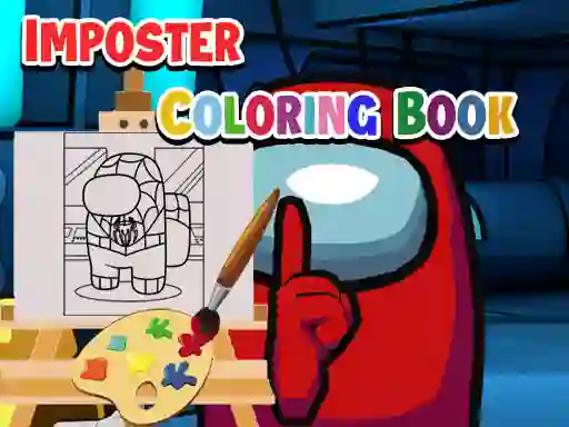 Imposter Coloring Book — безплатна онлайн игра