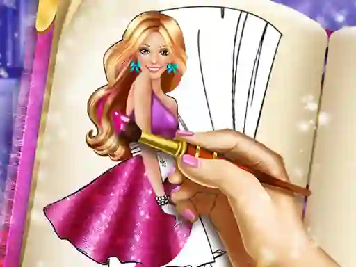 Doll Coloring Book — безплатна онлайн игра
