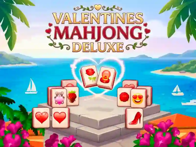 Valentines Mahjong Deluxe — безплатна онлайн игра