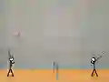 Stick Figure Badminton — безплатна онлайн игра