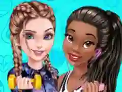 Princesses Workout Buddies — безплатна онлайн игра