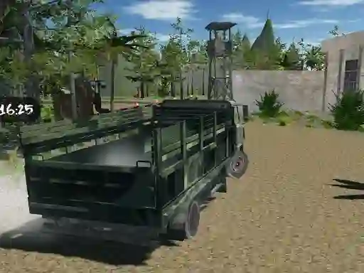 Offroad Truck Army Driving — безплатна онлайн игра