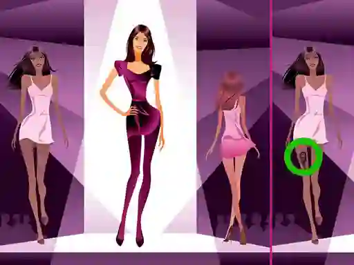 Fashion Models Differences — безплатна онлайн игра