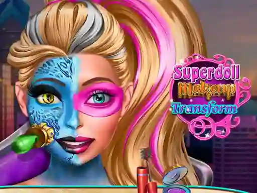 Super Doll Makeup Transform — безплатна онлайн игра