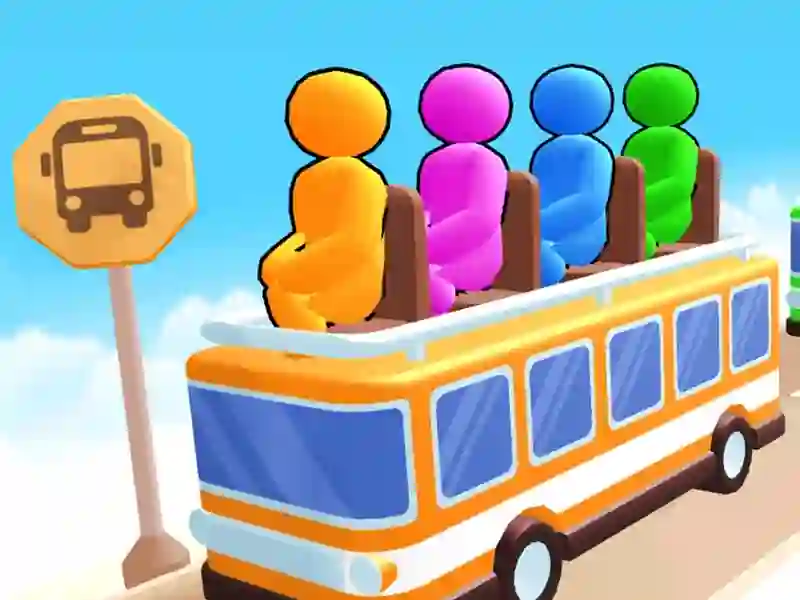 Bus Stop Color Jam — безплатна онлайн игра