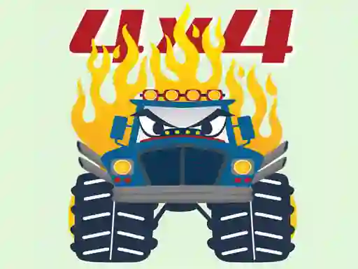 Monster Trucks Coloring Pages — безплатна онлайн игра