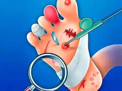 Foot Hospital — безплатна онлайн игра