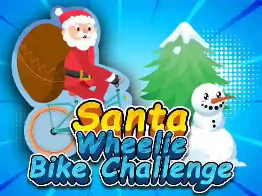 Santa Wheelie Bike Challenge — безплатна онлайн игра