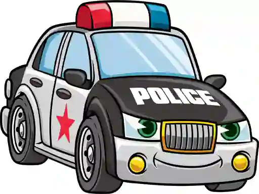 Cartoon Police Cars — безплатна онлайн игра
