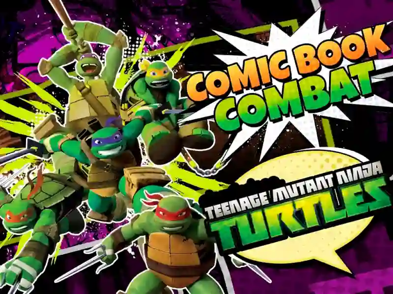 Teenage Mutant Ninja Turtles Comic book Combat — безплатна онлайн игра