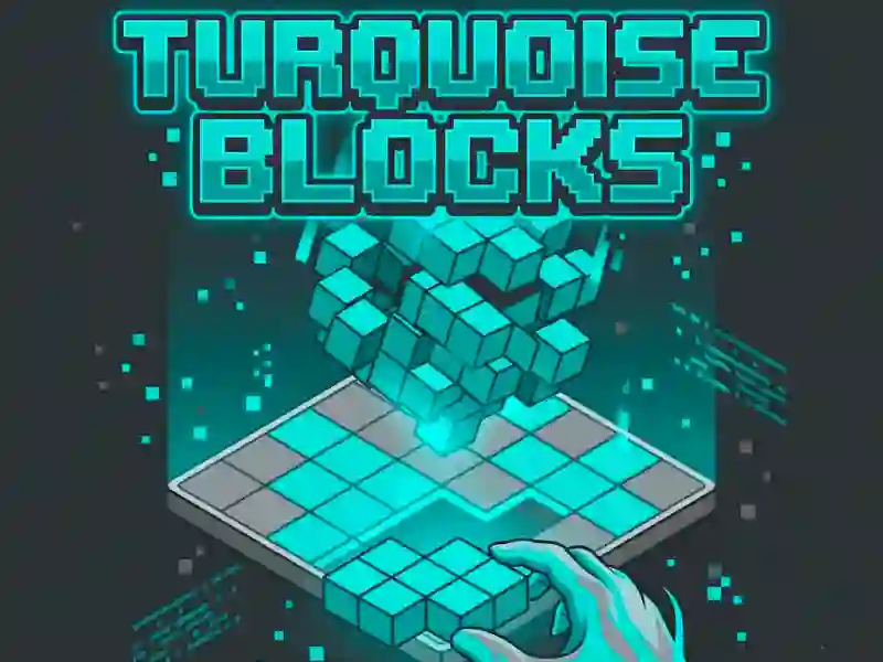 Turquoise Blocks — безплатна онлайн игра