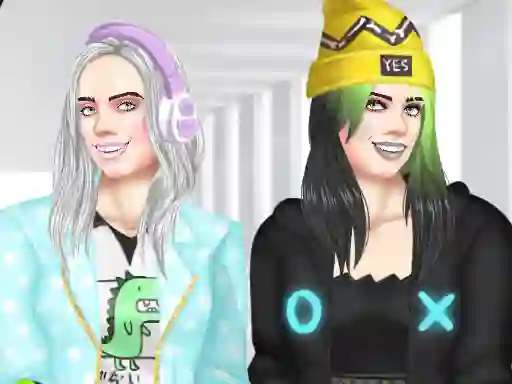 Billie Eilish Makeover — безплатна онлайн игра