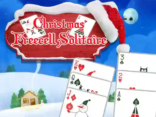 Freecell Christmas Solitaire — безплатна онлайн игра