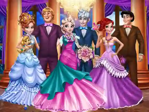 Princesses Castle Ball — безплатна онлайн игра