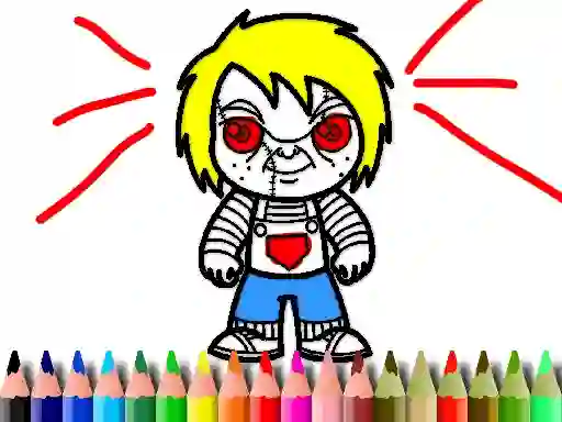 Scary Boy Coloring Book — безплатна онлайн игра