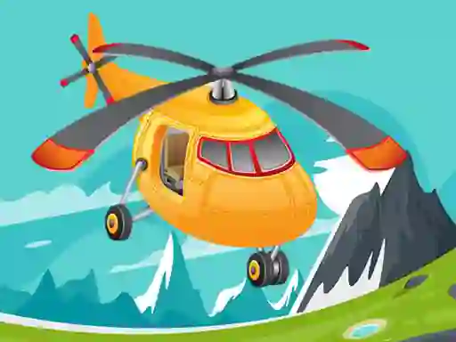 Helicopter Jigsaw — безплатна онлайн игра