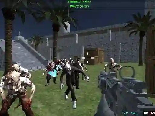 Shooting Zombie fps Xtreme Good vs Bad Boys — безплатна онлайн игра