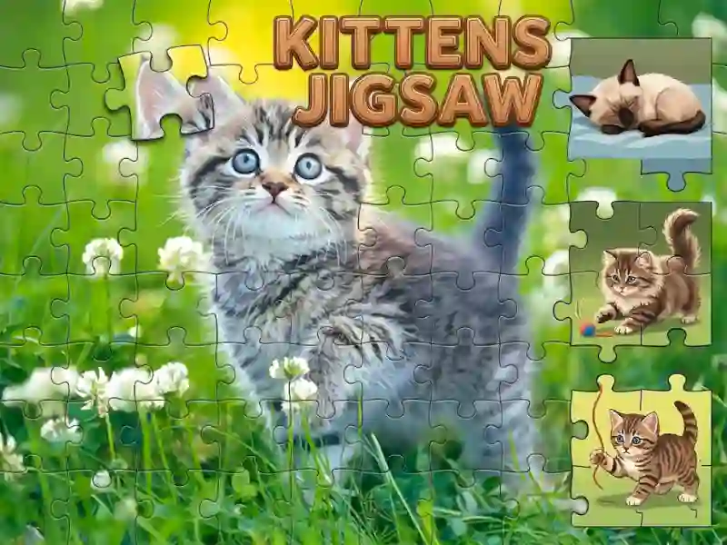 Kittens Jigsaw — безплатна онлайн игра