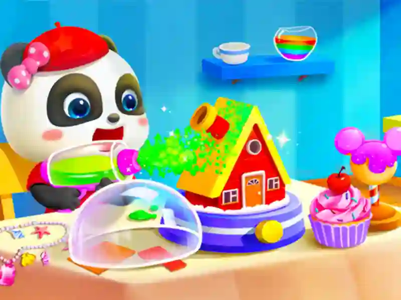 Baby Panda Kids Crafts DIY — безплатна онлайн игра