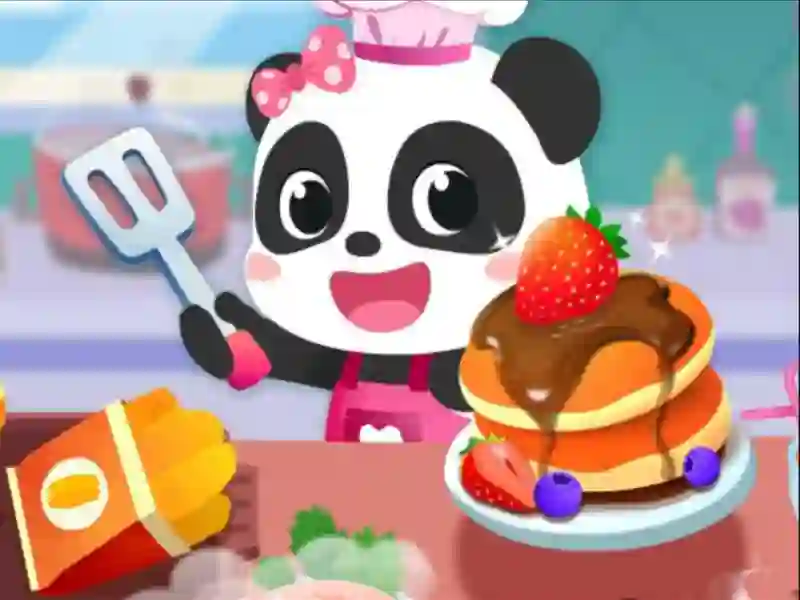 Baby Panda Breakfast Cooking — безплатна онлайн игра