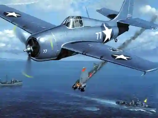 Aviation Art Air Combat Puzzle — безплатна онлайн игра