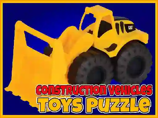 Construction Vehicles Toys Puzzle — безплатна онлайн игра