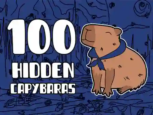 100 Hidden Capybaras — безплатна онлайн игра