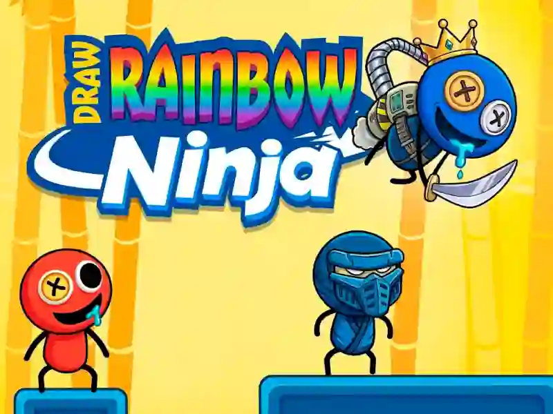 Draw Rainbow Ninja — безплатна онлайн игра