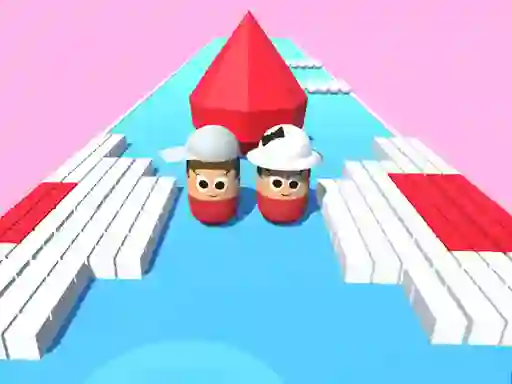 Color Couple Bump 3D — безплатна онлайн игра