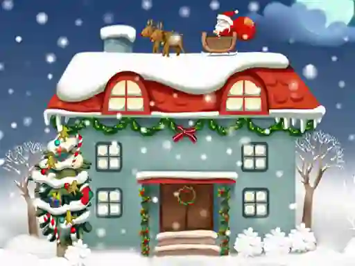 Christmas Rooms Differences — безплатна онлайн игра
