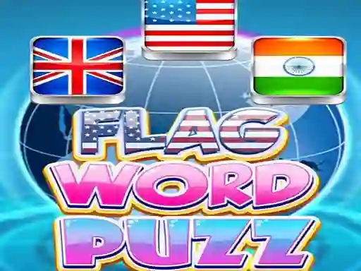 Flag Word Puzz — безплатна онлайн игра