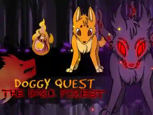 Doggy Quest The Dark Forest — безплатна онлайн игра