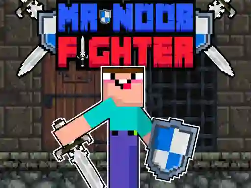 Mr Noob Fighter — безплатна онлайн игра