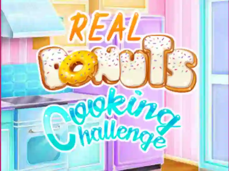 Real Donuts Cooking Challenge — безплатна онлайн игра