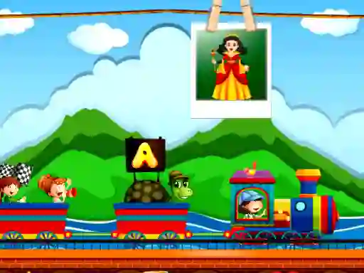 Alphabetic train — безплатна онлайн игра