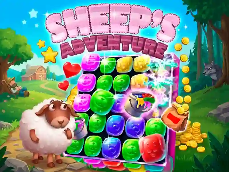 Sheeps Adventure — безплатна онлайн игра