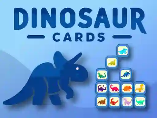 Dinosaur Cards — безплатна онлайн игра