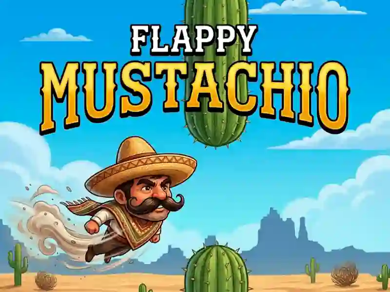 Flappy Mustachio — безплатна онлайн игра