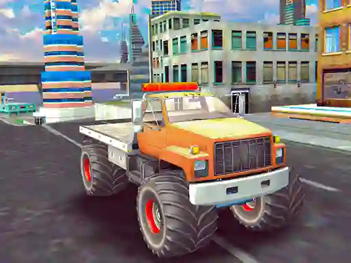 Monster Truck Stunts Free Jeep Racing — безплатна онлайн игра