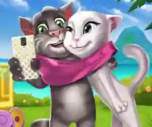 Kittens Selfie Time — безплатна онлайн игра