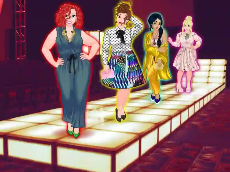 Princesses Runway Plus — безплатна онлайн игра