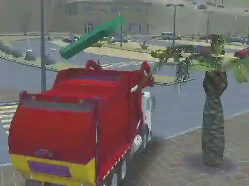 Island Clean Truck Garbage Sim — безплатна онлайн игра