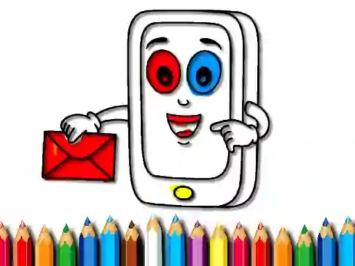 Mobile Phone Coloring Book — безплатна онлайн игра
