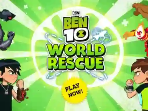 Ben 10 World Rescue — безплатна онлайн игра