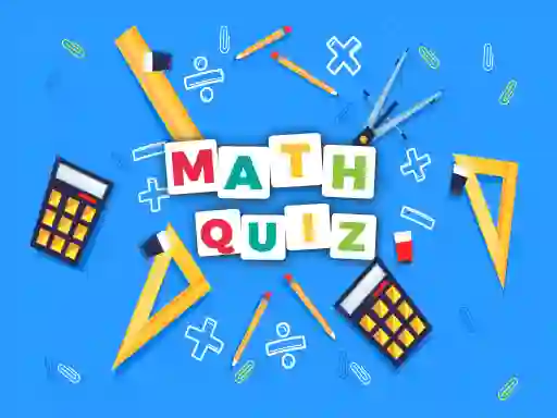 Math Quiz Game — безплатна онлайн игра
