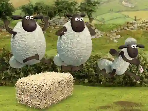 Shaun the Sheep Alien Athletics — безплатна онлайн игра
