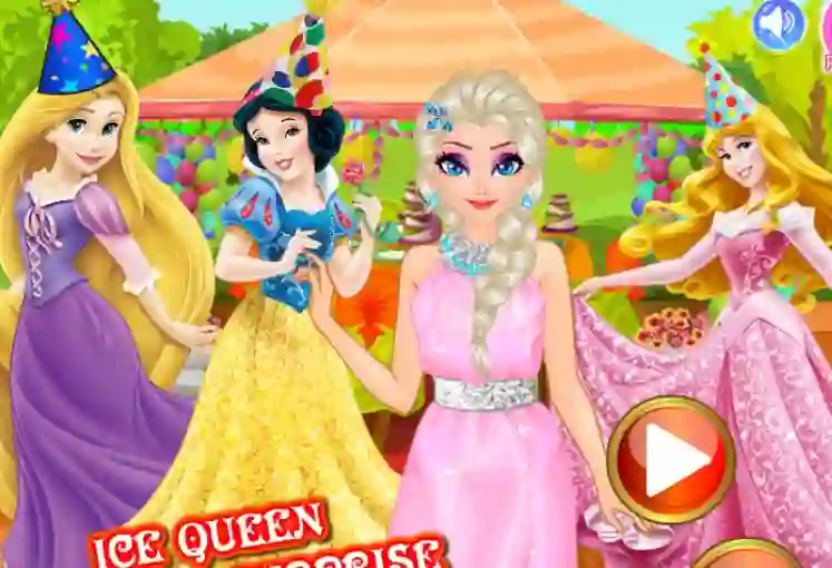 Ice Queen Birthday Surprise — безплатна онлайн игра