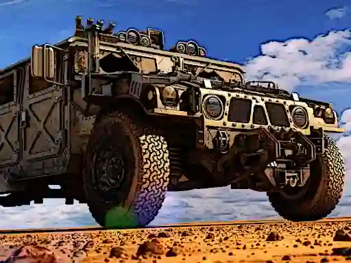 Military Transport Vehicle — безплатна онлайн игра