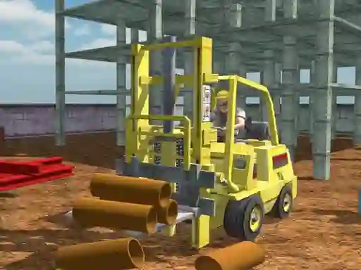 Forklift Drive Simulator — безплатна онлайн игра